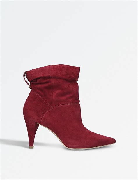 michael kors suede ankle boots